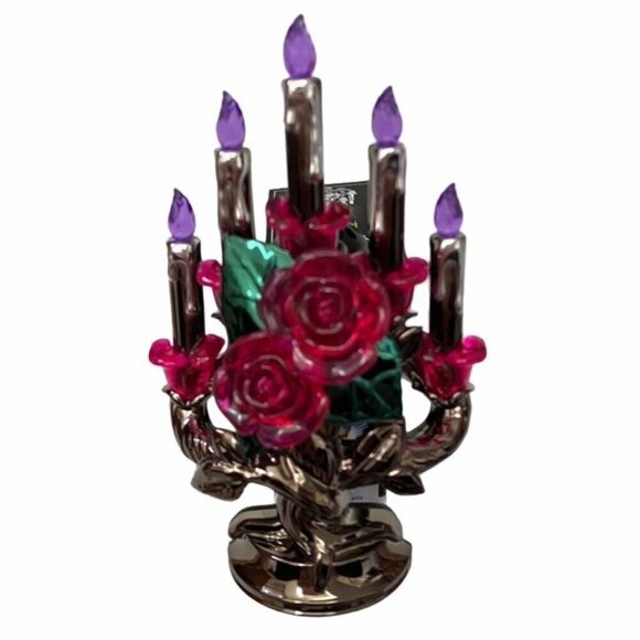 Bath and Body Works Candelabra Roses Nightlight Projector Wallflower - Picture 2 of 7
